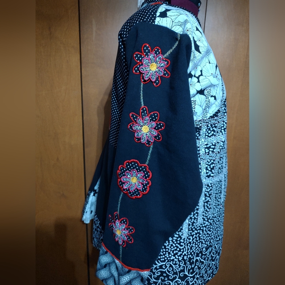 Multi Media Patchwork Jacket - image 6